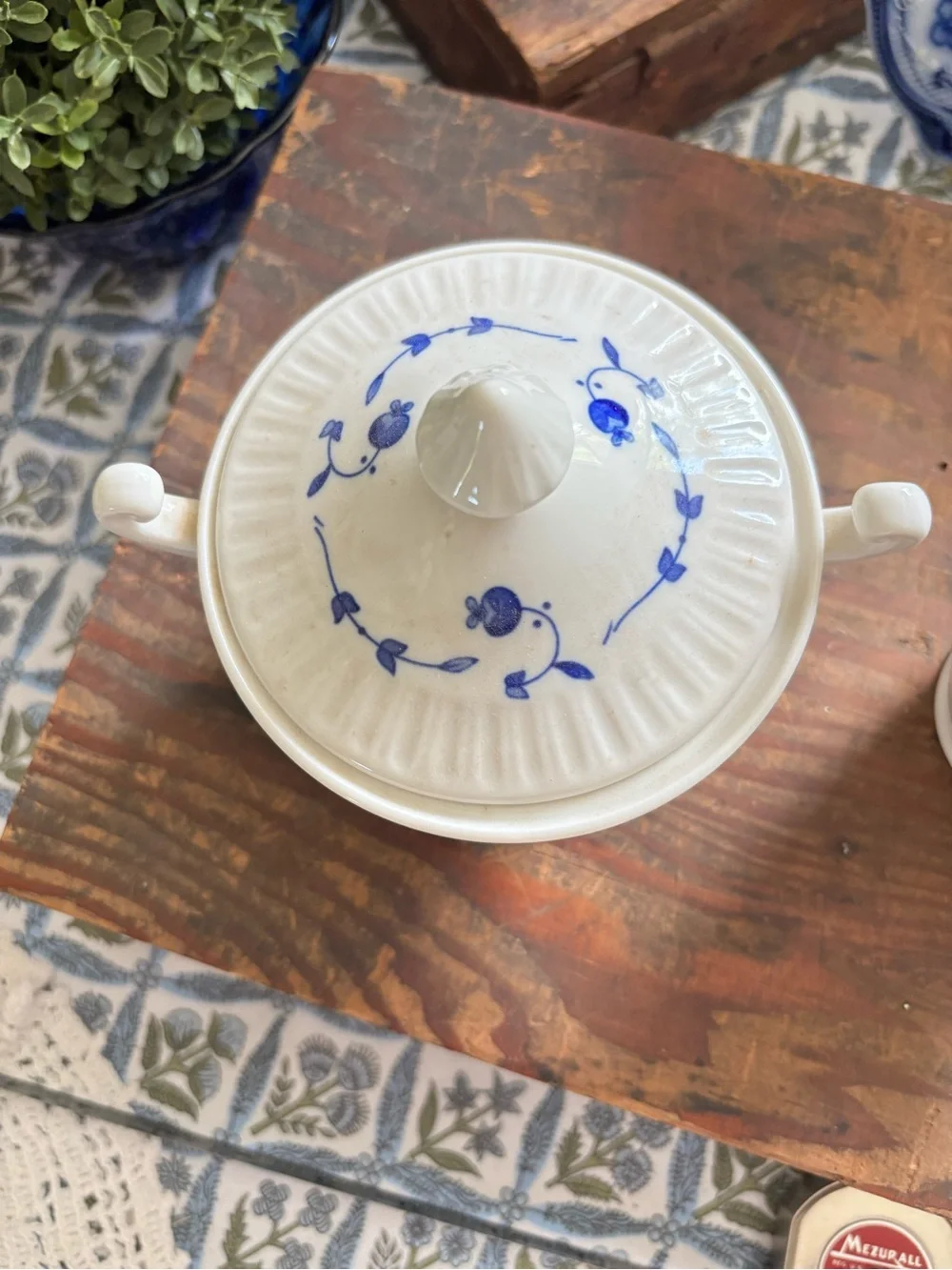 Syracuse China elegant blue